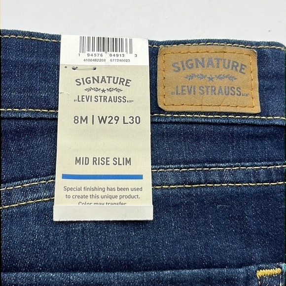 Levi’s Signature Mid Rise Slim Size 29 - Picture 11 of 16